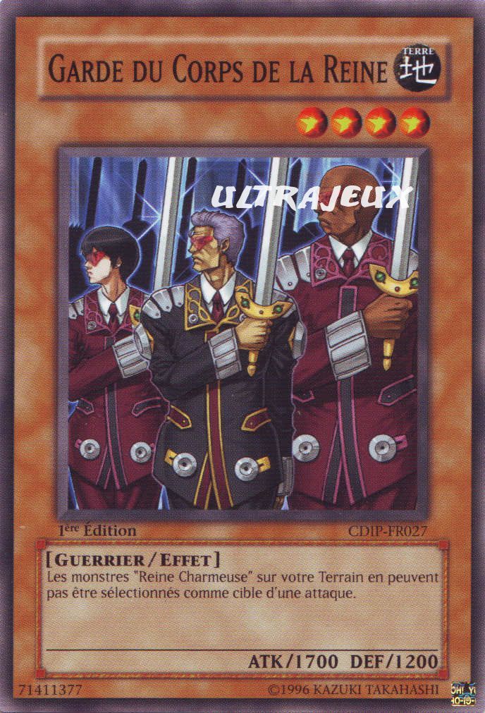 Yu-Gi-Oh! - Cdip-Fr027 - Garde Du Corps De La Reine - Commune