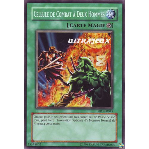 Yu-Gi-Oh! - Dr3-Fr045 - Cellule De Combat À Deux Hommes - Commune