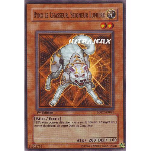 Yu-Gi-Oh! - Lodt-Fr022 - Ryko Le Chasseur, Seigneur Lumière - Super Rare