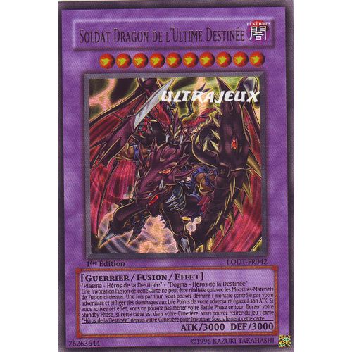 Yu-Gi-Oh! - Lodt-Fr042 - Soldat Dragon De L'ultime Destinée - Ultra Rare