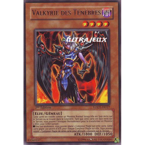Yu-Gi-Oh! - Lodt-Fr027 - Valkyrie Des Ténèbres - Rare