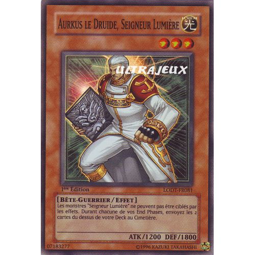 Yu-Gi-Oh! - Lodt-Fr081 - Aurkus Le Druide, Seigneur Lumière - Super Rare
