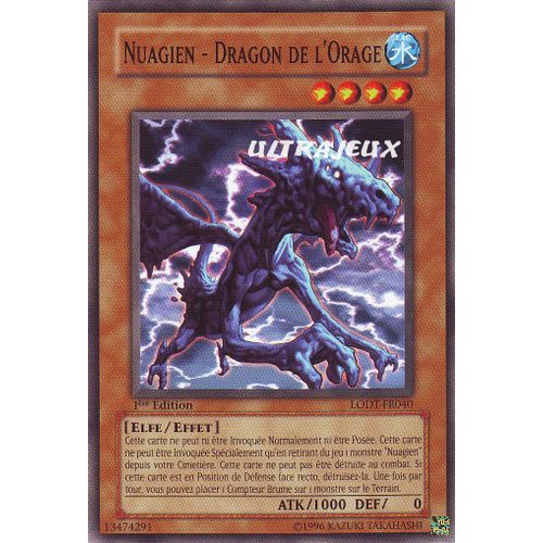 Yu-Gi-Oh! - Lodt-Fr040 - Nuagien - Dragon De L'orage - Commune