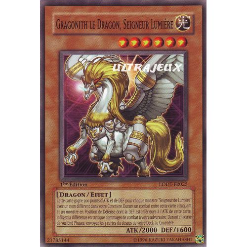 Yu-Gi-Oh! - Lodt-Fr025 - Gragonith Le Dragon, Seigneur Lumière - Commune