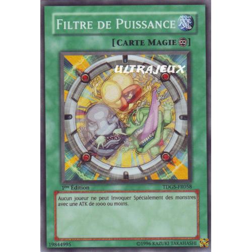 Yu-Gi-Oh! - Tdgs-Fr058 - Filtre De Puissance - Super Rare