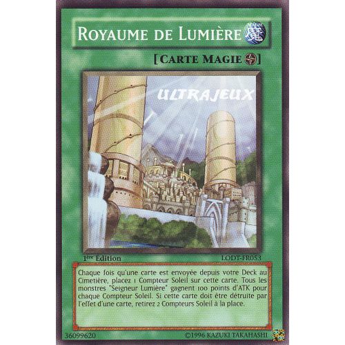 Yu-Gi-Oh! - Lodt-Fr053 - Royaume De Lumière - Commune
