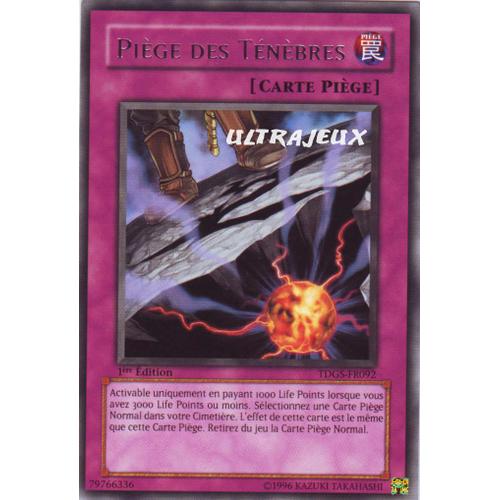 Yu-Gi-Oh! - Tdgs-Fr092 - Piège Des Ténèbres - Rare