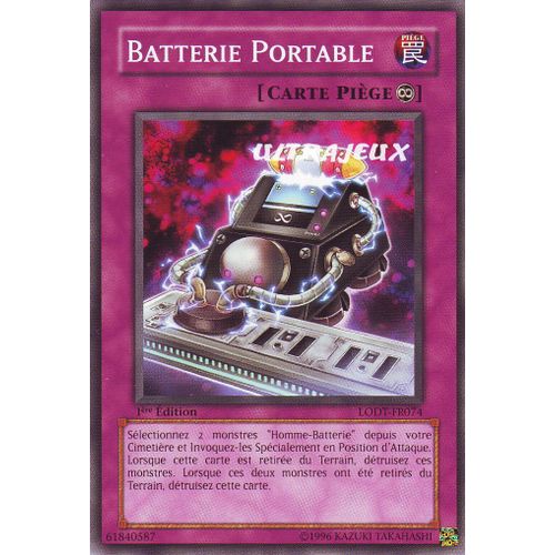 Yu-Gi-Oh! - Lodt-Fr074 - Batterie Portable - Commune