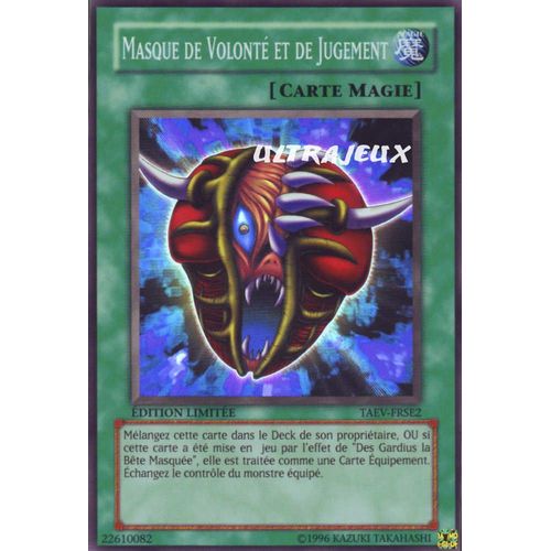 Yu-Gi-Oh! - Taev-Frse2 - Masque De Volonté Et De Jugement - Super Rare