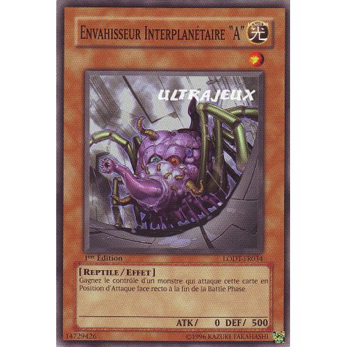 Yu-Gi-Oh! - Lodt-Fr034 - Envahisseur Interplanétaire A - Commune