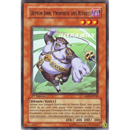 Yu-Gi-Oh! - Abpf-Fr038 - Démon Jinn, Prophète Des Rituels - Rare