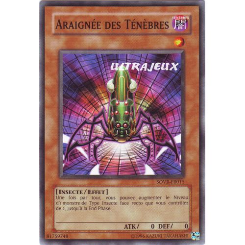 Yu-Gi-Oh! - Sovr-Fr015 - Araignée Des Ténèbres - Commune