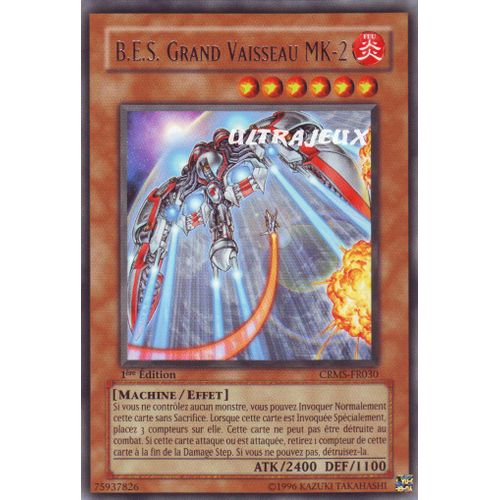 Yu-Gi-Oh! - Crms-Fr030 - B.E.S. Grand Vaisseau Mk-2 - Rare