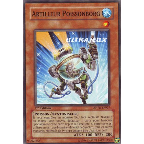 Yu-Gi-Oh! - Anpr-Fr027 - Artilleur Poissonborg - Commune