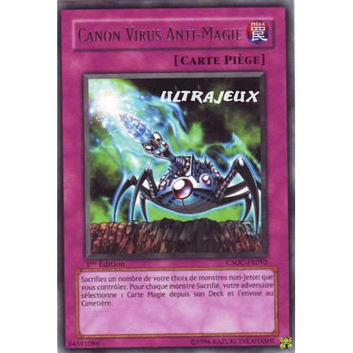 Yu-Gi-Oh! - Csoc-Fr092 - Canon Virus Anti-Magie - Rare