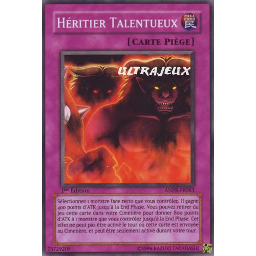Yu-Gi-Oh! - Anpr-Fr063 - Héritier Talentueux - Super Rare