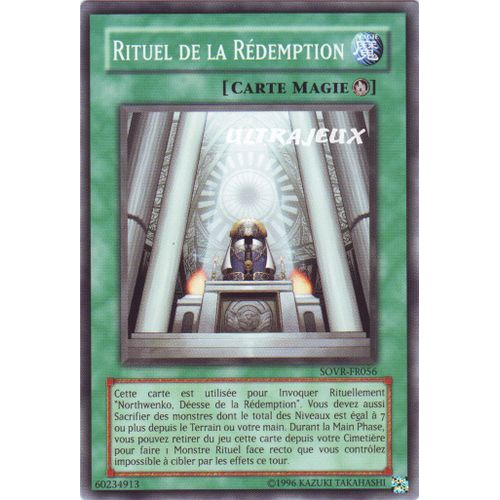 Yu-Gi-Oh! - Sovr-Fr056 - Rituel De La Rédemption - Commune