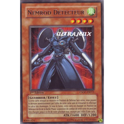 Yu-Gi-Oh! - Csoc-Fr015 - Nemrod Détecteur - Rare