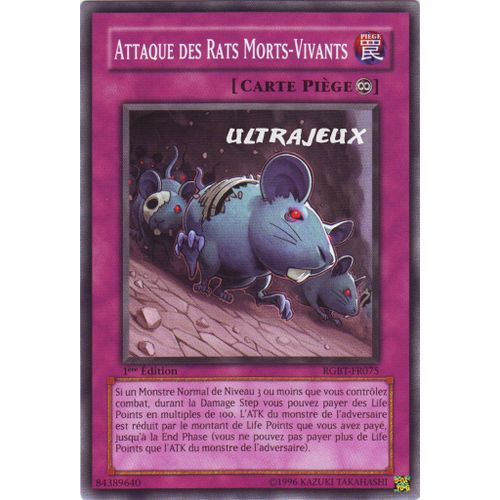 Yu-Gi-Oh! - Rgbt-Fr075 - Attaque Des Rats Morts-Vivants - Commune