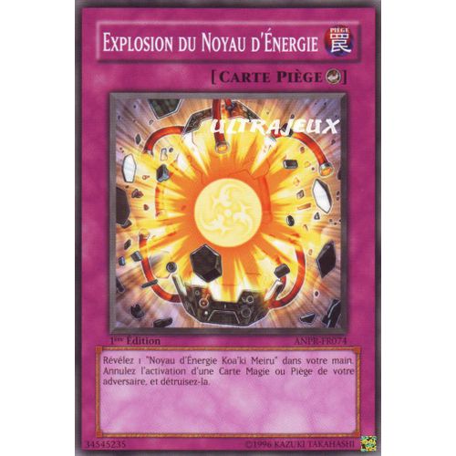 Yu-Gi-Oh! - Anpr-Fr074 - Explosion Du Noyau D'energie - Commune