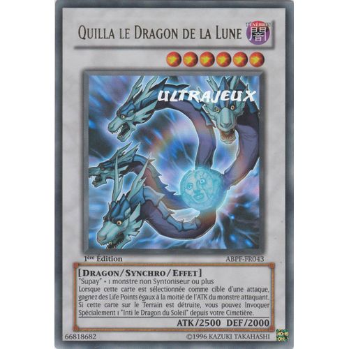 Yu-Gi-Oh! - Abpf-Fr043 - Quilla Le Dragon De La Lune - Ultra Rare