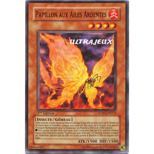 Yu-Gi-Oh! - Sdws-Fr012 - Papillon Aux Ailes Ardentes - Commune