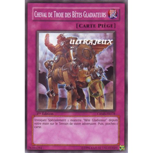 Yu-Gi-Oh! - Crms-Fr078 - Cheval De Troie Des Bêtes Gladiateurs - Commune