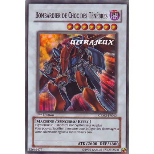 Yu-Gi-Oh! - Crms-Fr040 - Bombardier De Choc Des Ténèbres - Super Rare
