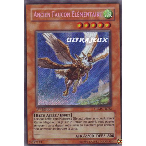 Yu-Gi-Oh! - Crms-Fr082 - Ancien Faucon Elémentaire - Secret Rare