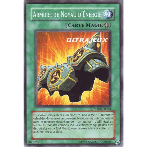 Yu-Gi-Oh! - Sovr-Fr053 - Armure De Noyau D'energie - Commune