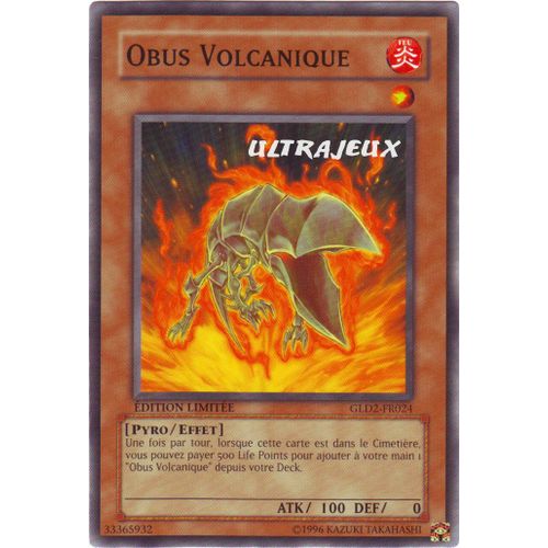 Yu-Gi-Oh! - Gld2-Fr024 - Obus Volcanique - Commune