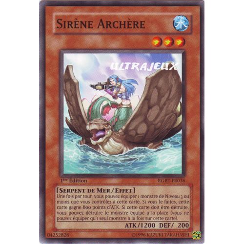 Yu-Gi-Oh! - Rgbt-Fr036 - Sirène Archère - Commune