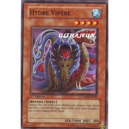 Yu-Gi-Oh! - Crms-Fr037 - Hydre Vipère - Commune