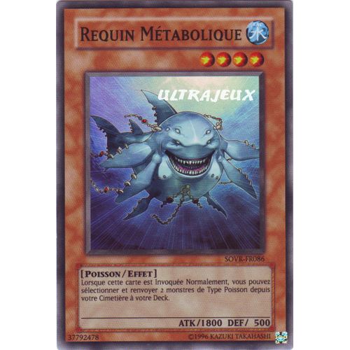 Yu-Gi-Oh! - Sovr-Fr086 - Requin Métabolique - Super Rare