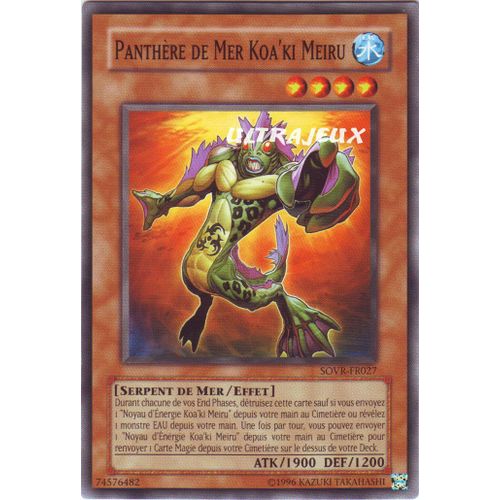 Yu-Gi-Oh! - Sovr-Fr027 - Panthère De Mer Koa'ki Meiru - Commune