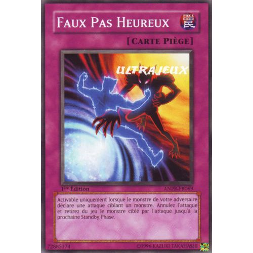 Yu-Gi-Oh! - Anpr-Fr069 - Faux Pas Heureux - Commune