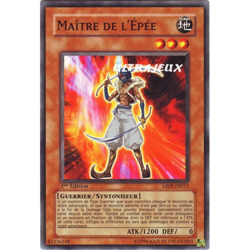 Yu-Gi-Oh! - Abpf-Fr011 - Maître De L'epée - Commune