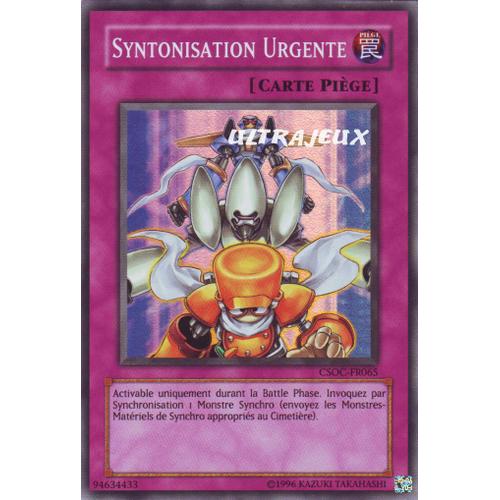 Yu-Gi-Oh! - Csoc-Fr065 - Syntonisation Urgente - Super Rare