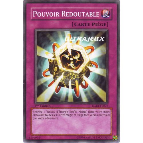 Yu-Gi-Oh! - Rgbt-Fr073 - Pouvoir Redoutable - Commune