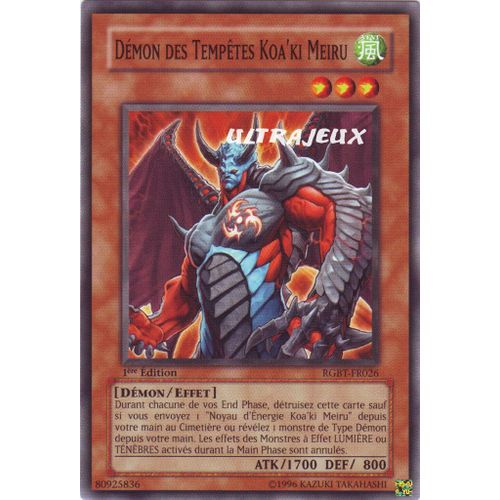 Yu-Gi-Oh! - Rgbt-Fr026 - Démon Des Tempêtes Koa'ki Meiru - Commune