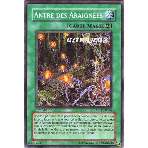 Yu-Gi-Oh! - Abpf-Fr054 - Antre Des Araignées - Commune
