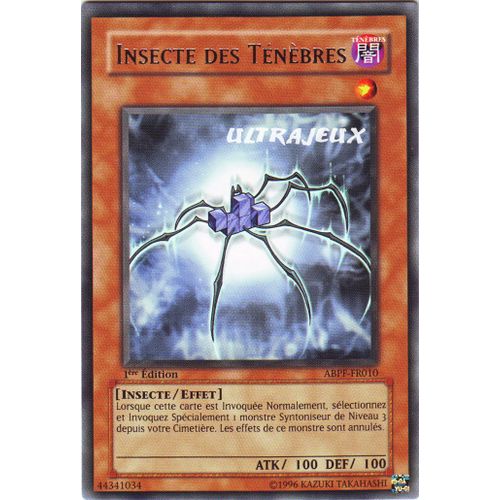 Yu-Gi-Oh! - Abpf-Fr010 - Insecte Des Ténèbres - Rare