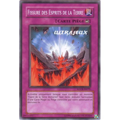 Yu-Gi-Oh! - Sovr-Fr070 - Fissure Des Esprits De La Terre - Commune