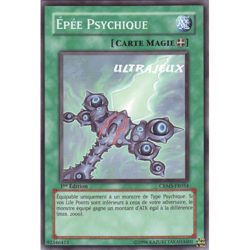 Yu-Gi-Oh! - Crms-Fr054 - Epée Psychique - Commune