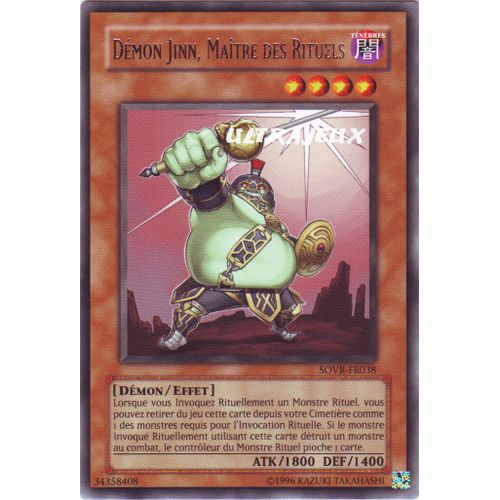 Yu-Gi-Oh! - Sovr-Fr038 - Démon Jinn, Maître Des Rituels - Rare