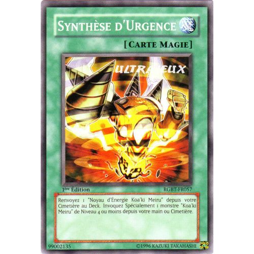 Yu-Gi-Oh! - Rgbt-Fr057 - Synthèse D'urgence - Commune