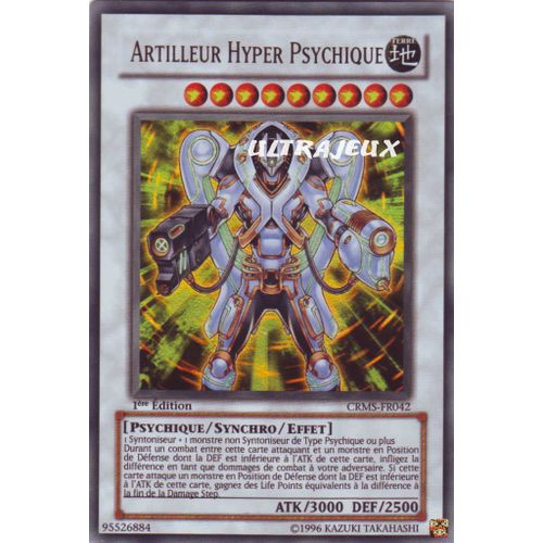 Yu-Gi-Oh! - Crms-Fr042 - Artilleur Hyper Psychique - Ultra Rare