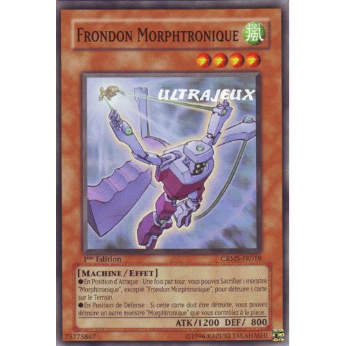 Yu-Gi-Oh! - Crms-Fr018 - Frondon Morphtronique - Commune