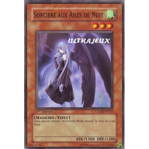 Yu-Gi-Oh! - Crms-Fr025 - Sorcière Aux Ailes De Nuit - Commune