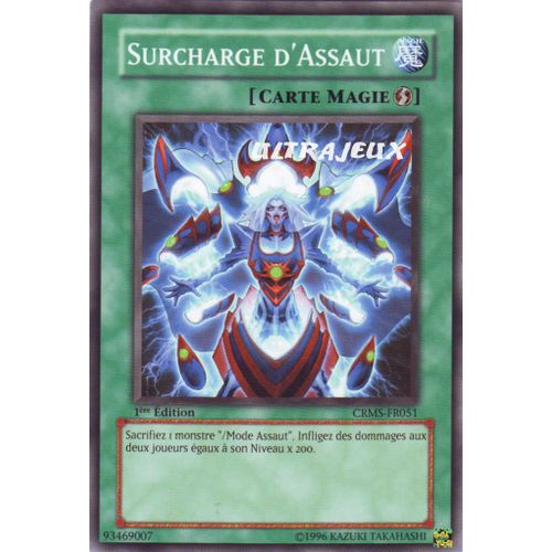Yu-Gi-Oh! - Crms-Fr051 - Surcharge D'assaut - Commune